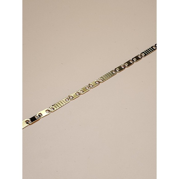 The Unbranded Brand Jewelry - Figaro Chain Bracelet 18k Yellow Gold Plated 8MM 8" FREE $HIPPING!!